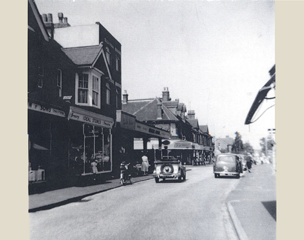 Towards Paddock Corner 1960's
